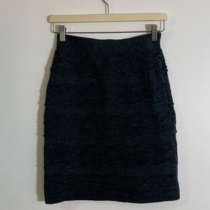 Stretchable Knitted mini Skirt